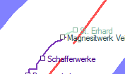 Magnesitwerk Veitsch-Radex szolgálati hely helye a térképen