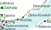 Balatonszepezd szolgálati hely helye a térképen