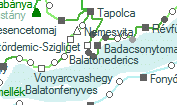 Badacsonylábdihegy szolgálati hely helye a térképen