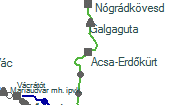 Acsa-Erdőkürt szolgálati hely helye a térképen