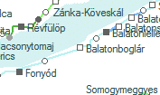 Balatonboglár szolgálati hely helye a térképen