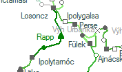 Rapp szolgálati hely helye a térképen