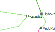 Karaphiv szolgálati hely helye a térképen