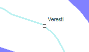 Veresti szolgálati hely helye a térképen