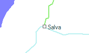Salva szolgálati hely helye a térképen