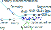 Gyr szolglati hely helye a trkpen