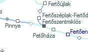 Fertszentmikls szolglati hely helye a trkpen