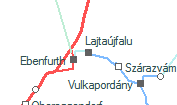 Lajtajfalu szolglati hely helye a trkpen