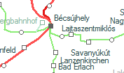 Katzelsdorf szolgálati hely helye a térképen