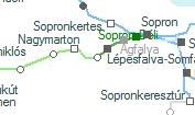 Márczfalva-Fraknónádasd szolgálati hely helye a térképen