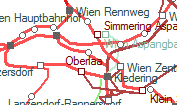 Wien Grillgasse szolgálati hely helye a térképen