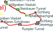 Abfaltersbachgraben-Viadukt szolgálati hely helye a térképen