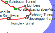 Eichberg-Tunnel szolgálati hely helye a térképen