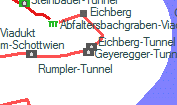 Geyeregger-Tunnel szolgálati hely helye a térképen