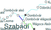 Dombóvár szolgálati hely helye a térképen