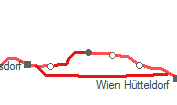 Wien Weidlingau szolgálati hely helye a térképen