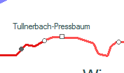Tullnerbach-Pressbaum szolgálati hely helye a térképen