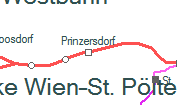 Prinzersdorf szolgálati hely helye a térképen