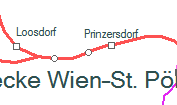 Markersdorf an der Pielach szolgálati hely helye a térképen