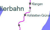 Hofstetten-Grünau szolgálati hely helye a térképen