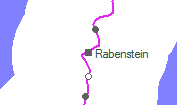 Rabenstein szolgálati hely helye a térképen