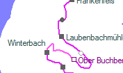 Laubenbachmühle szolgálati hely helye a térképen