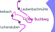 Unter Buchberg szolgálati hely helye a térképen