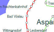 Bad Vöslau szolgálati hely helye a térképen