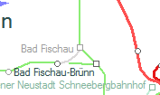 Bad Fischau szolgálati hely helye a térképen