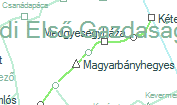 Magyarbányhegyes-Újtelep szolgálati hely helye a térképen