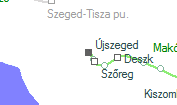 jszeged szolglati hely helye a trkpen