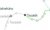 Tiszalk szolglati hely helye a trkpen