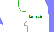 Barnabás szolgálati hely helye a térképen