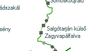 Salgtarjn kls szolglati hely helye a trkpen