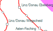 Linz/Donau Pichling szolgálati hely helye a térképen