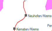 Neuhofen/Krems szolgálati hely helye a térképen