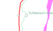 Schlierbach/Krems (1883-2009.) szolgálati hely helye a térképen