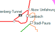 Lambach szolgálati hely helye a térképen
