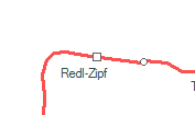 Redl-Zipf szolgálati hely helye a térképen