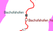 Bischofshofen szolgálati hely helye a térképen