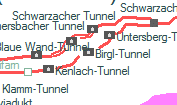 Birgl-Tunnel szolgálati hely helye a térképen