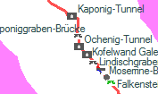 Ochenig-Tunnel szolgálati hely helye a térképen