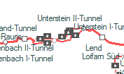Spritzbach-Tunnel szolgálati hely helye a térképen