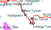 Hopfgarten szolgálati hely helye a térképen