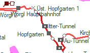 Itter-Tunnel szolgálati hely helye a térképen