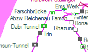 Dabi-Tunnel szolgálati hely helye a térképen