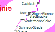Stadtbrücke szolgálati hely helye a térképen