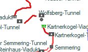 Kartnerkogel-Viadukt szolgálati hely helye a térképen