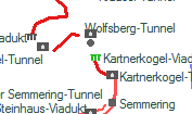 Kartnerkogel-Viadukt szolglati hely helye a trkpen