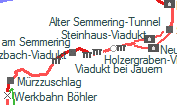 A vonalszakasz helye a trkpen